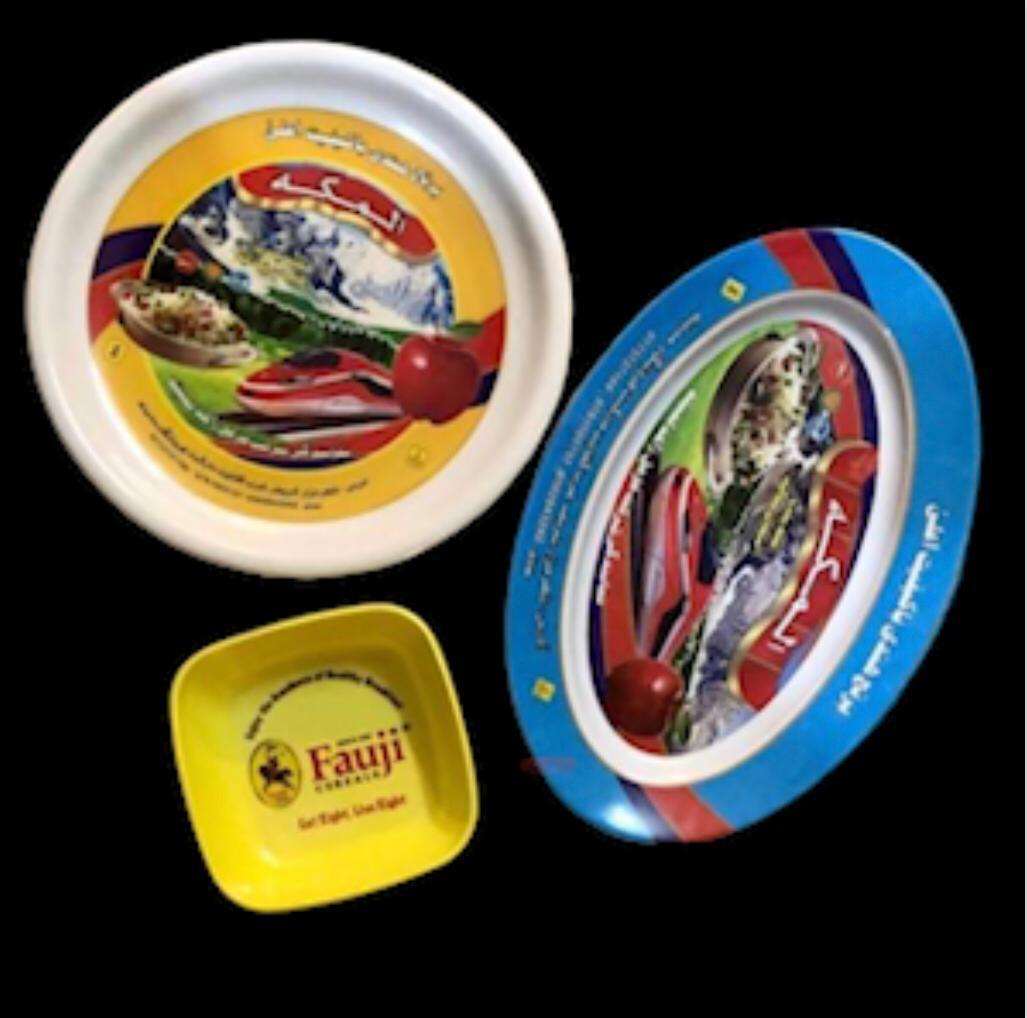 Melamine Rice Gift Plate