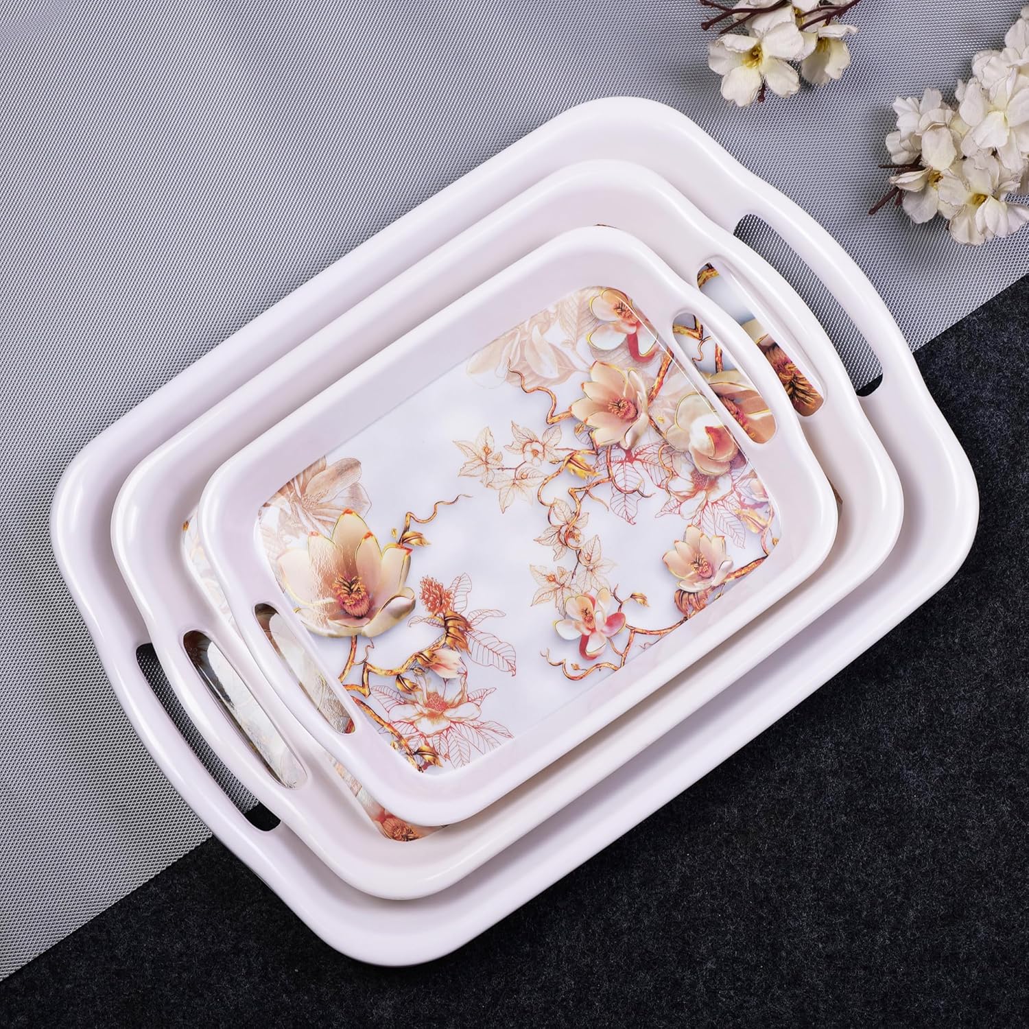 Melamine Tray Set