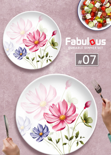 Fabulous Double Glazed Dinner Set