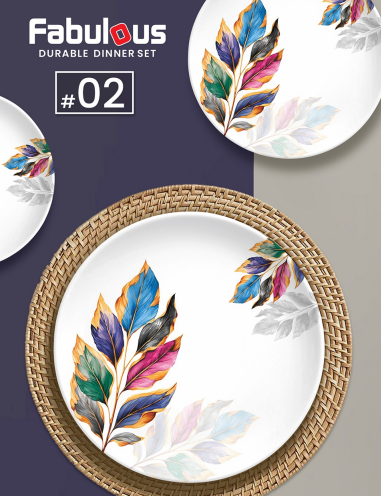 Fabulous Double Glazed Dinner Set