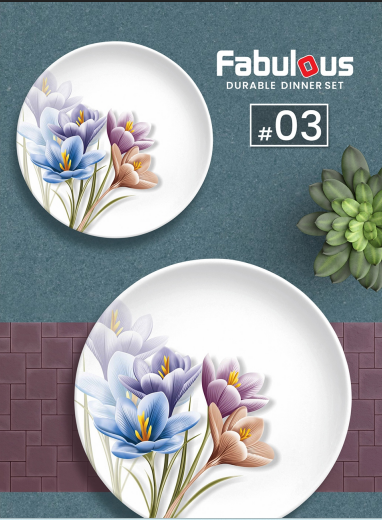 Fabulous Double Glazed Dinner Set