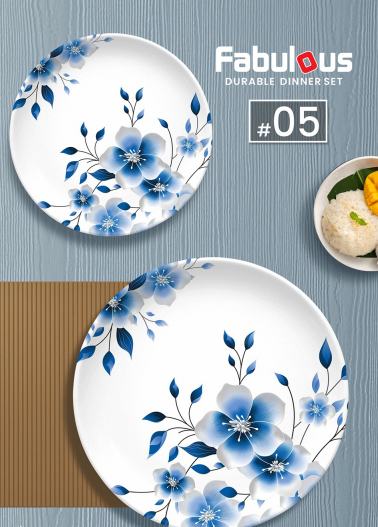 Fabulous Double Glazed Dinner Set