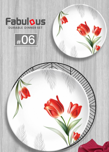 Fabulous Double Glazed Dinner Set