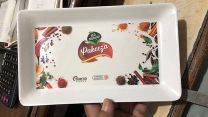 Melamine  Rice Gift Plate