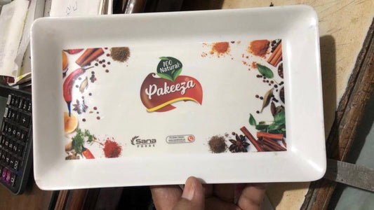 Melamine  Rice Gift Plate