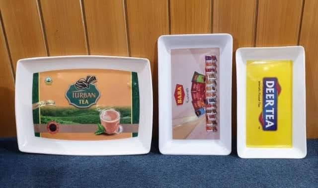 Melamine  Rice Gift Plate