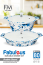 Fabulous Double Glazed Dinner Set